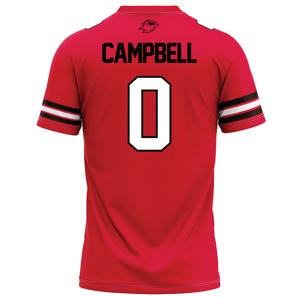 Lamar - NCAA Football : Christopher Campbell - Red Football Jersey-1