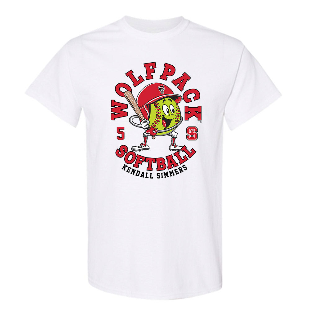 NC State - NCAA Softball : Kendall Simmers - Fashion Shersey T-Shirt