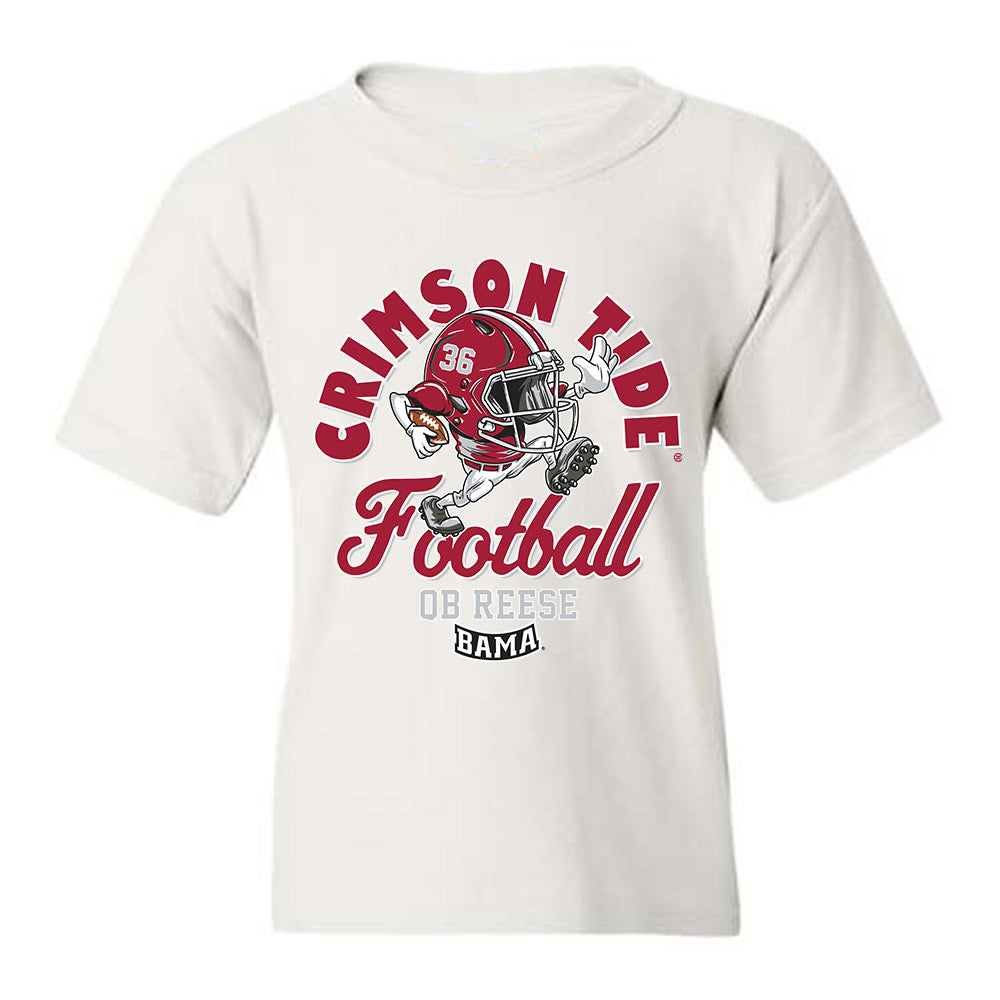 Alabama - NCAA Football : QB Reese - Youth T-Shirt