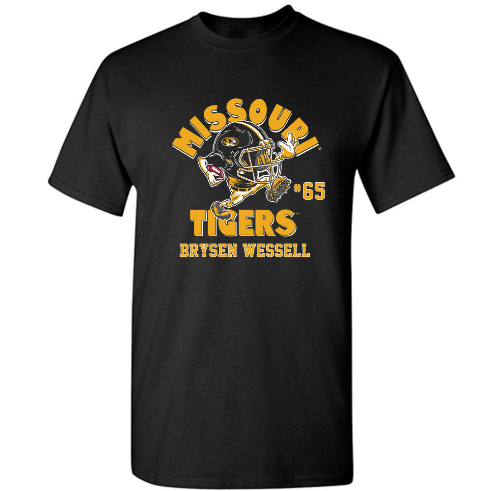 Missouri - NCAA Football : Brysen Wessell - Fashion Shersey T-Shirt-0