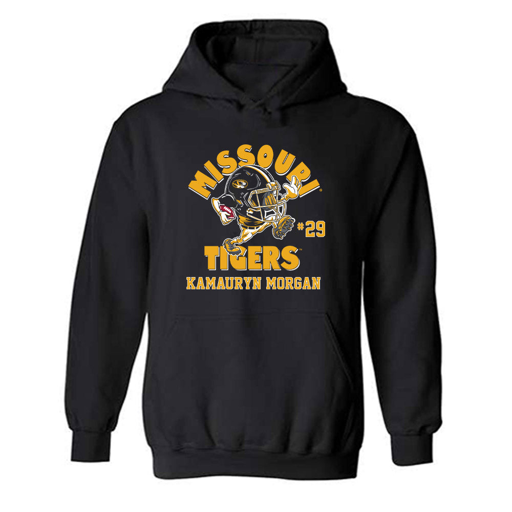 Missouri - NCAA Football : Kamauryn Morgan - Fashion Shersey Hooded Sweatshirt-0