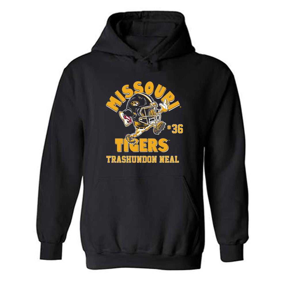 Missouri - NCAA Football : Trashundon Neal - Fashion Shersey Hooded Sweatshirt-0