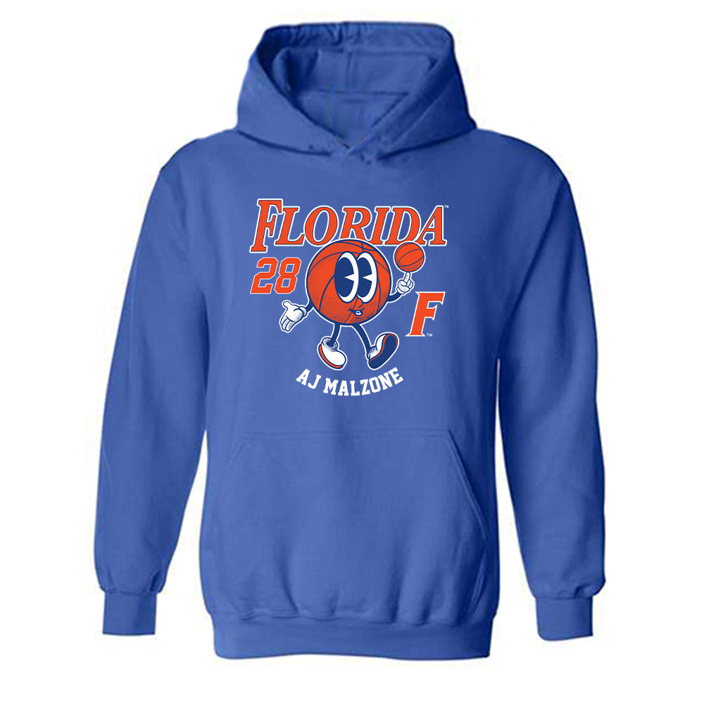 Florida - NCAA Baseball : AJ Malzone - Fashion Shersey Hooded Sweatshirt-0