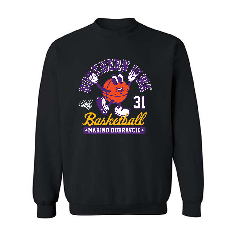 Northern Iowa - NCAA Men's Basketball : Marino Dubravcic - Fashion Shersey Crewneck Sweatshirt-0