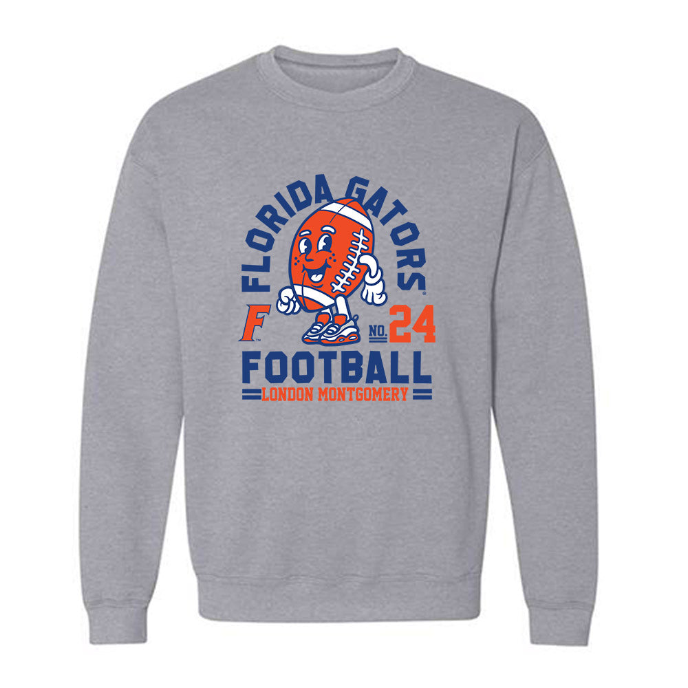 Florida - NCAA Football : London Montgomery - Fashion Shersey Crewneck Sweatshirt-0