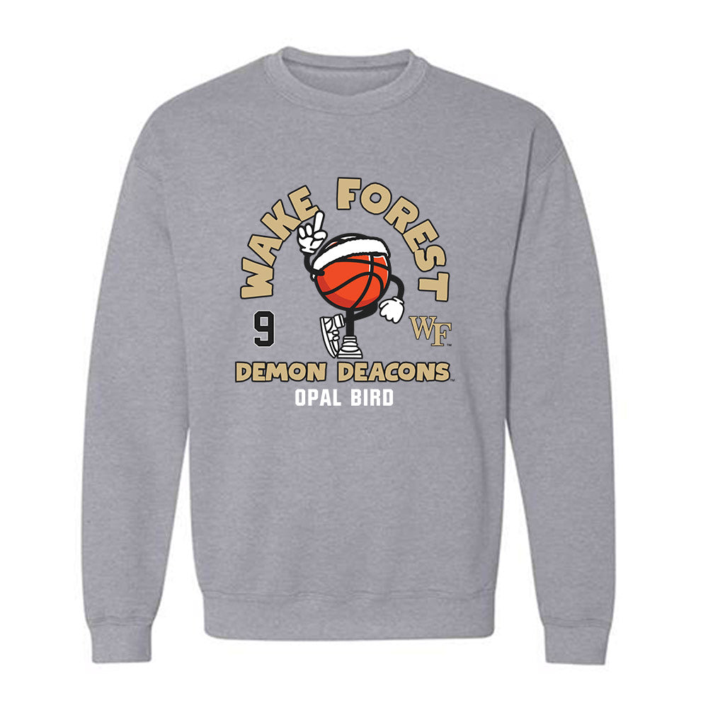 Wake Forest - NCAA Women's Basketball : Opal Bird - Fashion Shersey Crewneck Sweatshirt-0