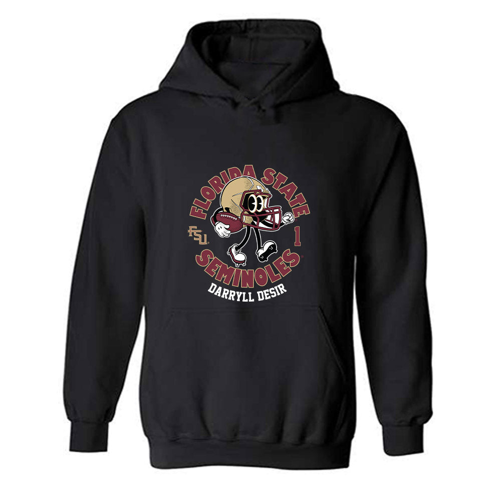 FSU - NCAA Football : Darryll Desir - Fashion Shersey Hooded Sweatshirt-0