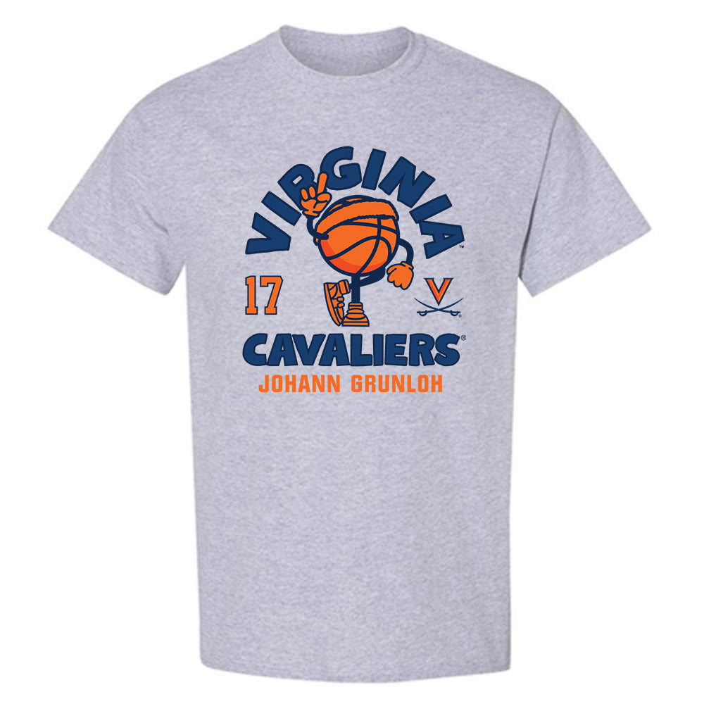 Virginia - NCAA Men's Basketball : Johann Grunloh - Fashion Shersey T-Shirt-0