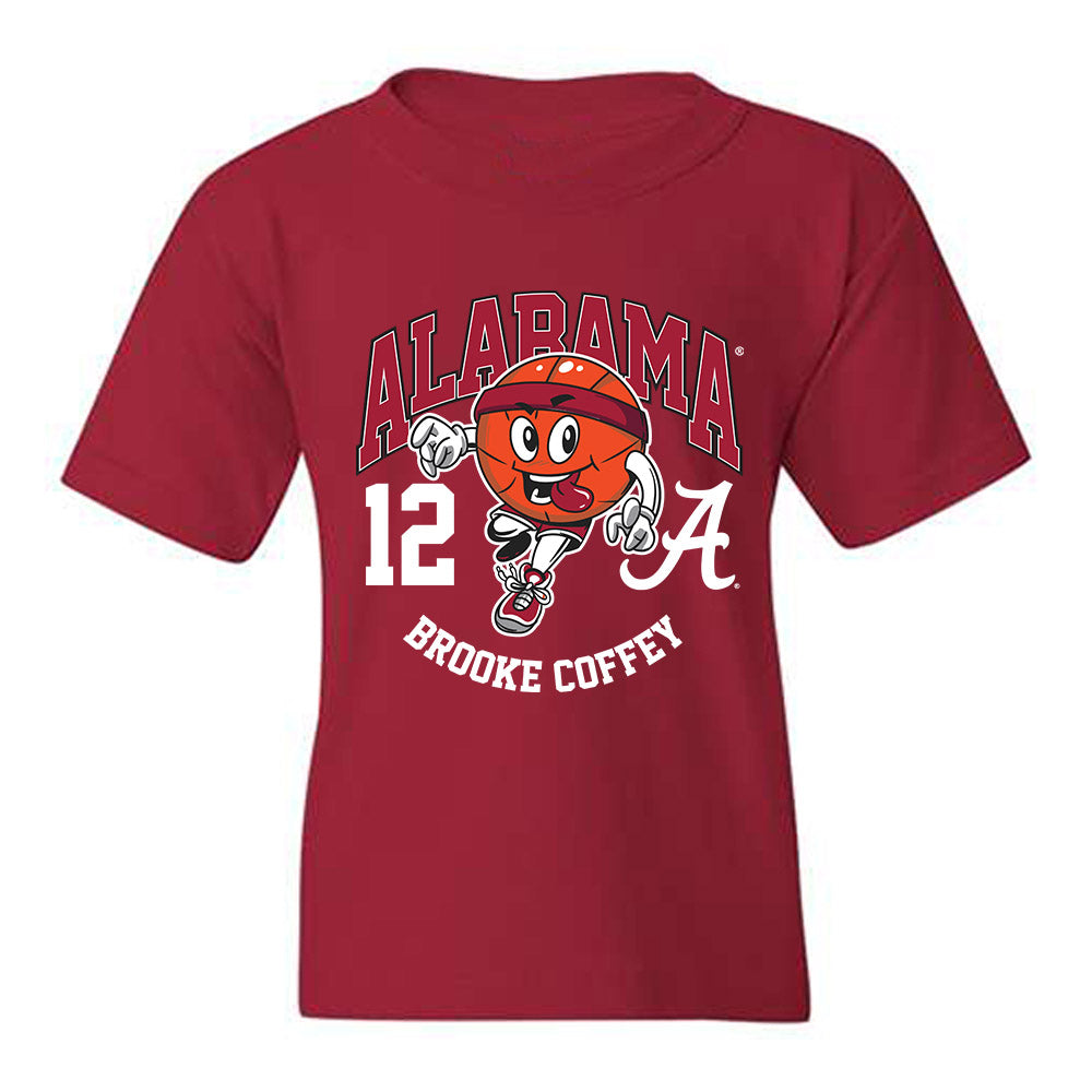 Alabama - NCAA Women's Basketball : Brooke Coffey - Fashion Shersey Youth T-Shirt-0