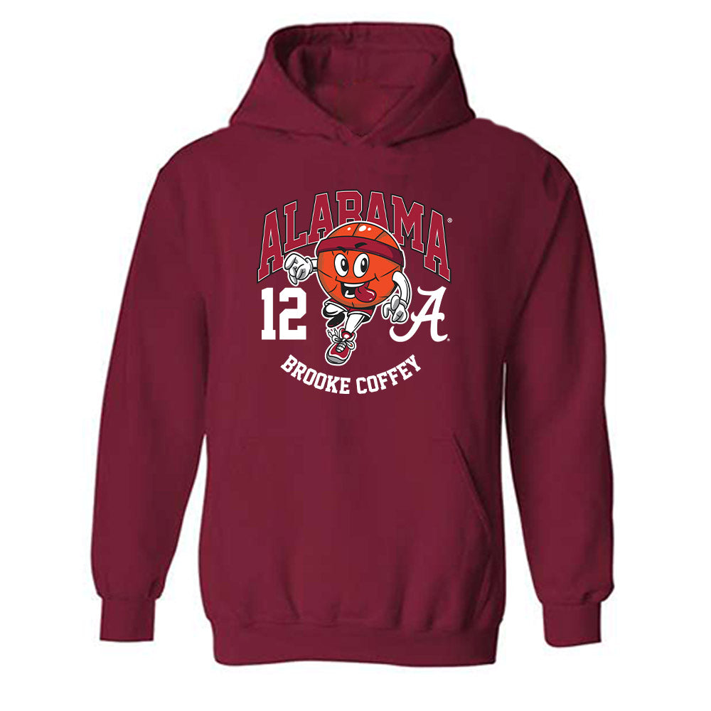 Alabama - NCAA Women's Basketball : Brooke Coffey - Fashion Shersey Hooded Sweatshirt-0