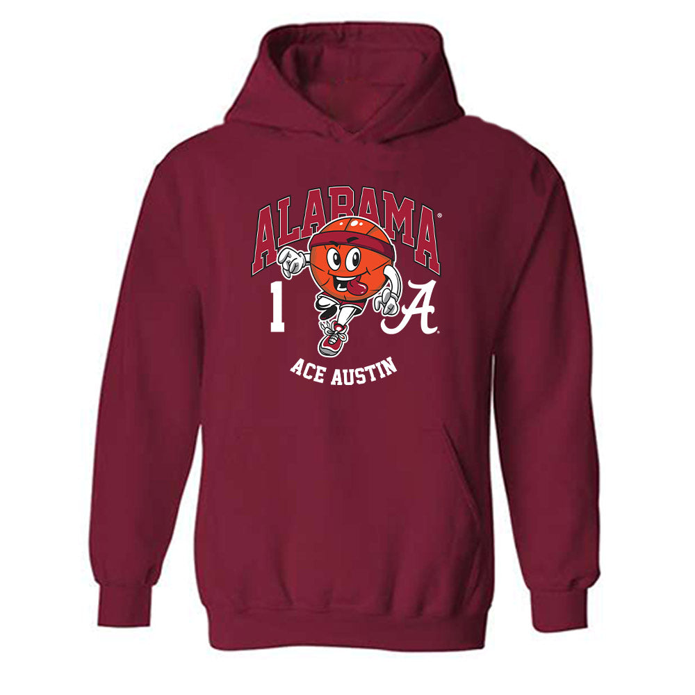Alabama - NCAA Women's Basketball : Ace Austin - Fashion Shersey Hooded Sweatshirt-0