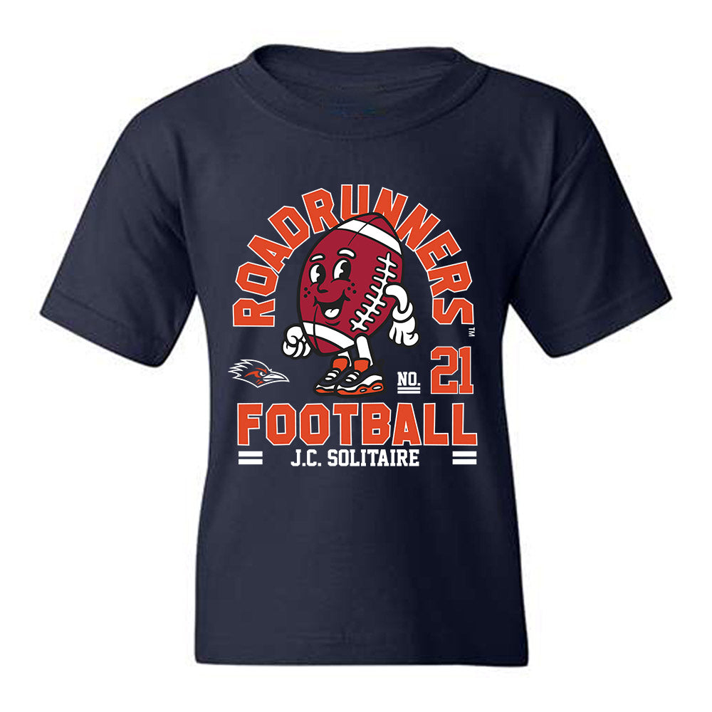 UTSA - NCAA Football : J.C. Solitaire - Fashion Shersey Youth T-Shirt-0