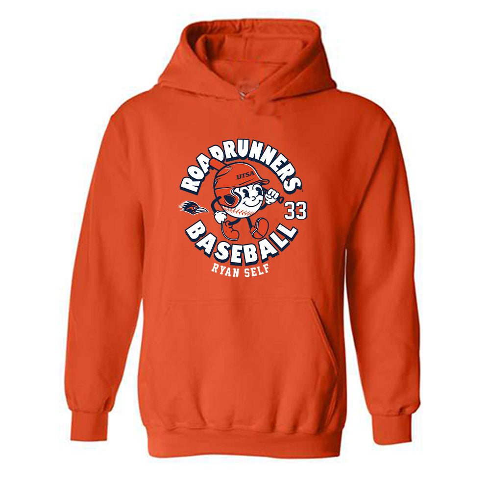 UTSA - NCAA Baseball : Ryan Self - Fashion Shersey Hooded Sweatshirt-0