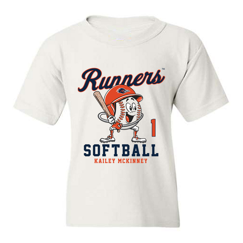 UTSA - NCAA Softball : Kailey McKinney - Fashion Shersey Youth T-Shirt-0