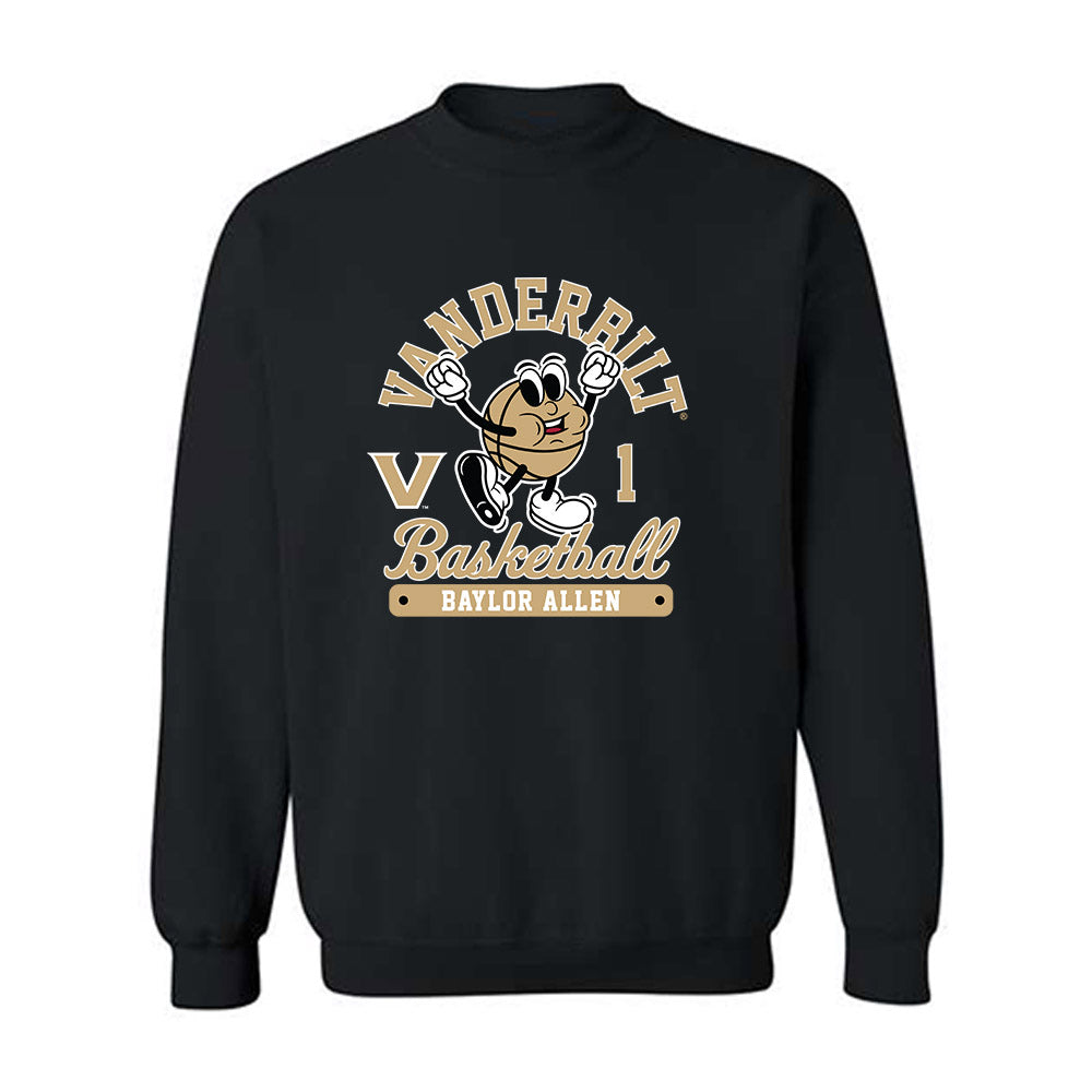 Vanderbilt - NCAA Men's Basketball : Baylor Allen - Fashion Shersey Crewneck Sweatshirt-0