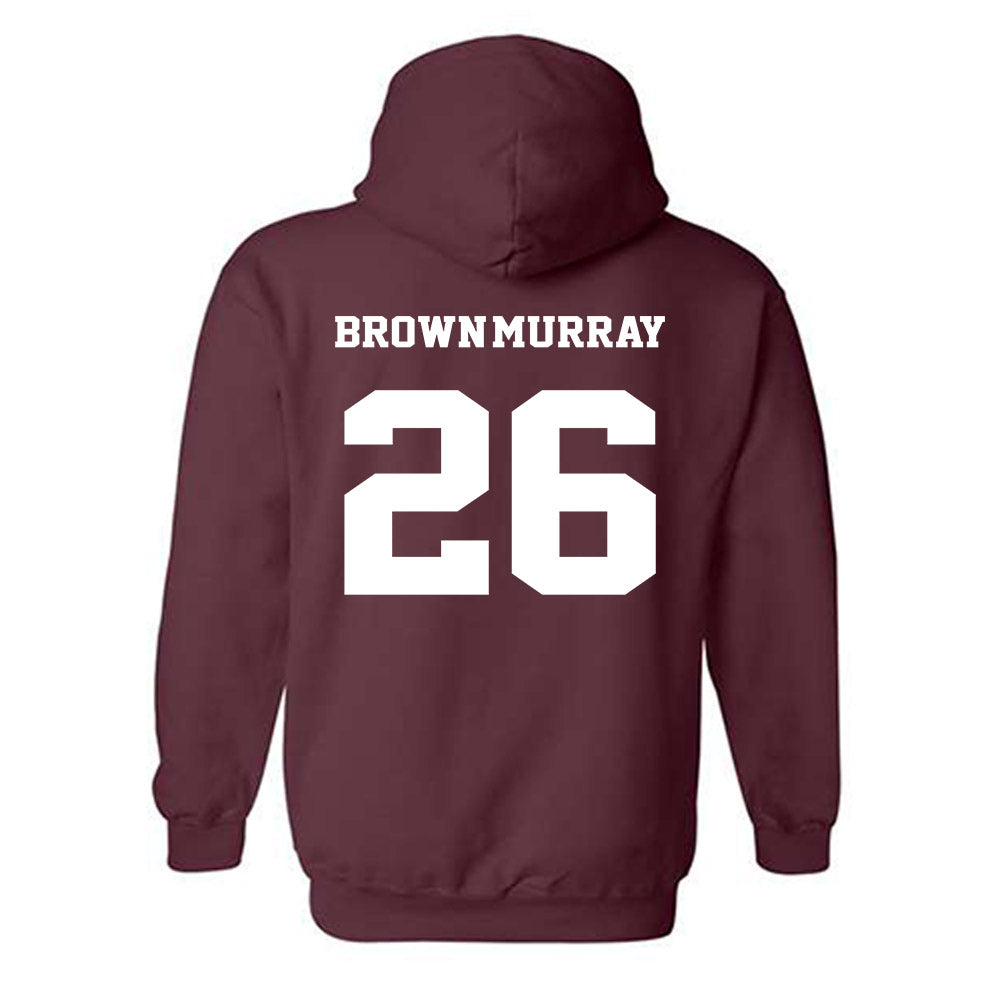 Virginia Tech - NCAA Football : Isaiah Brown-Murray - Fashion Shersey Hooded Sweatshirt-1