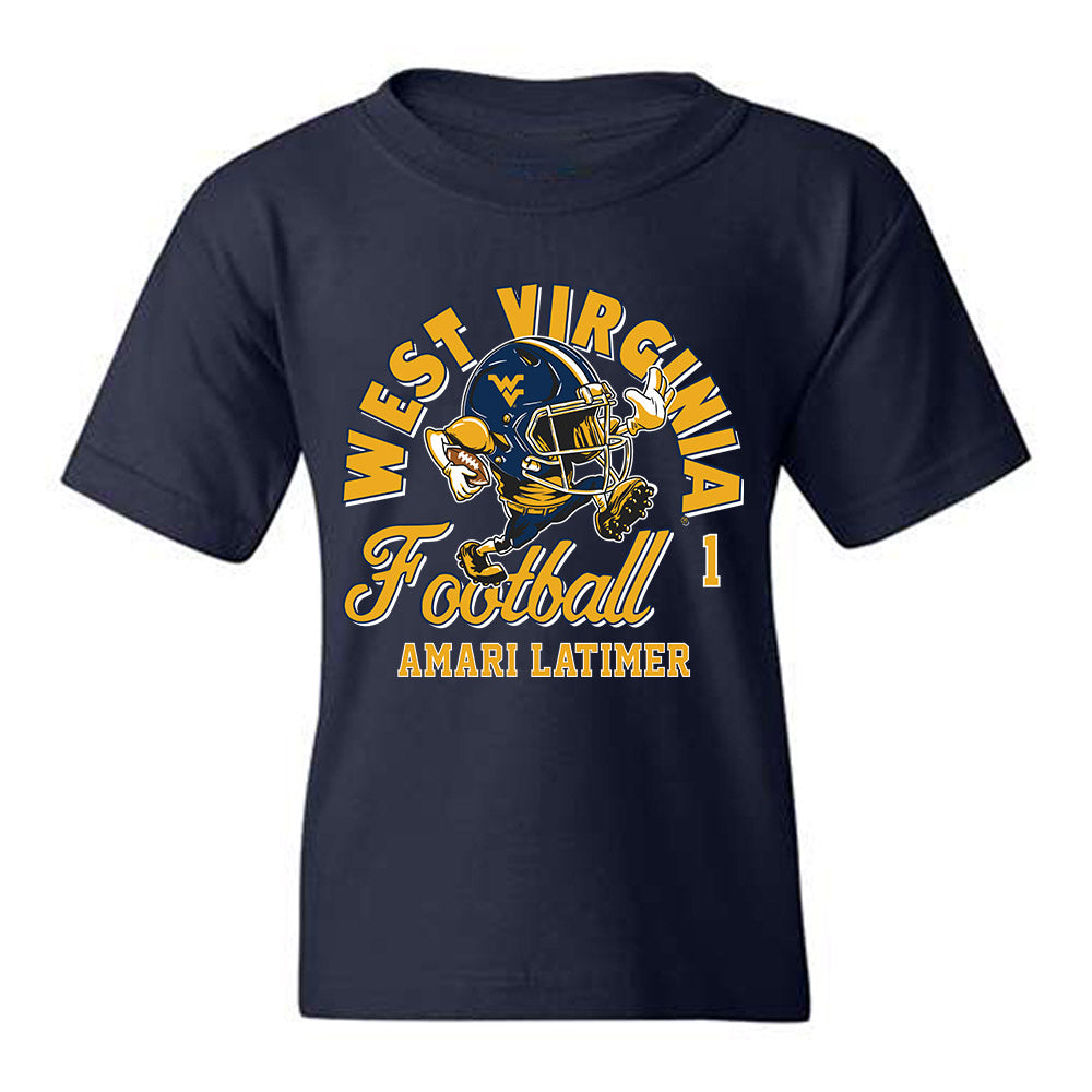 West Virginia - NCAA Football : Amari Latimer - Fashion Shersey Youth T-Shirt-0