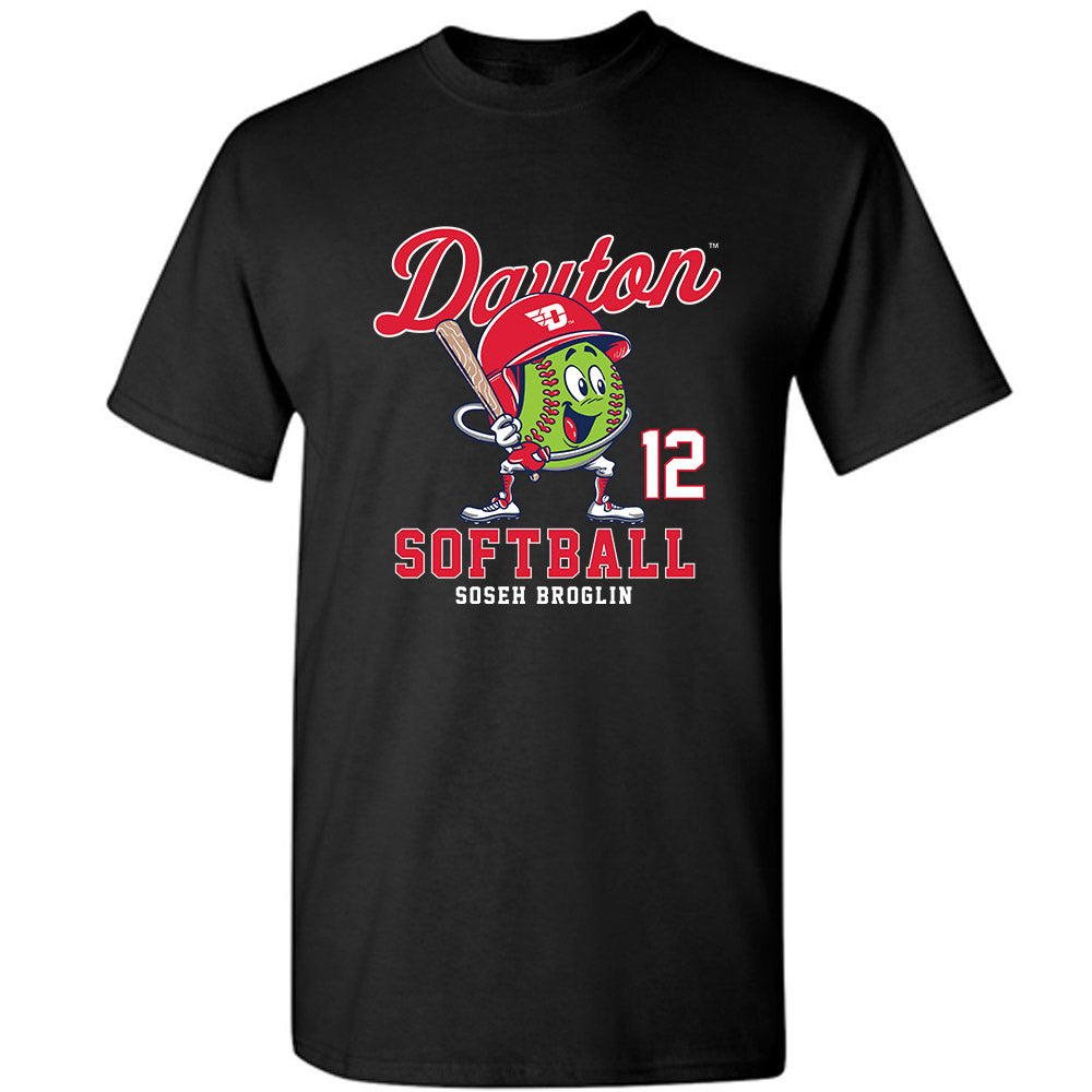Dayton - NCAA Softball : Soseh Broglin - Fashion Shersey T-Shirt-0