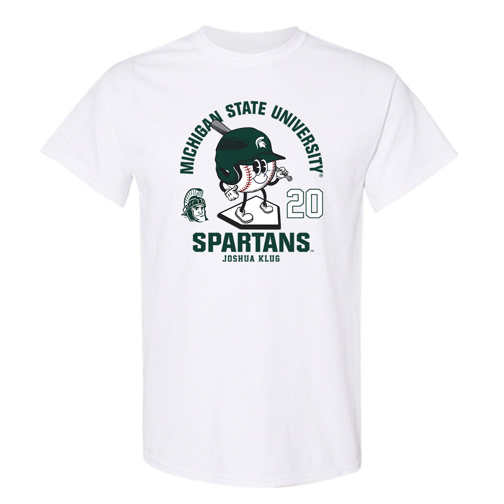 Michigan State - NCAA Baseball : Joshua Klug - T-Shirt-0