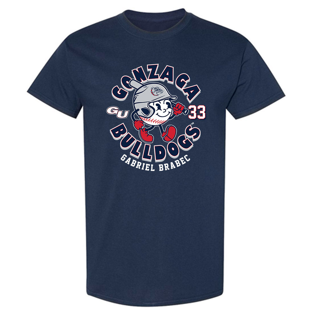 Gonzaga - NCAA Baseball : Gabriel Brabec - Fashion Shersey T-Shirt-0
