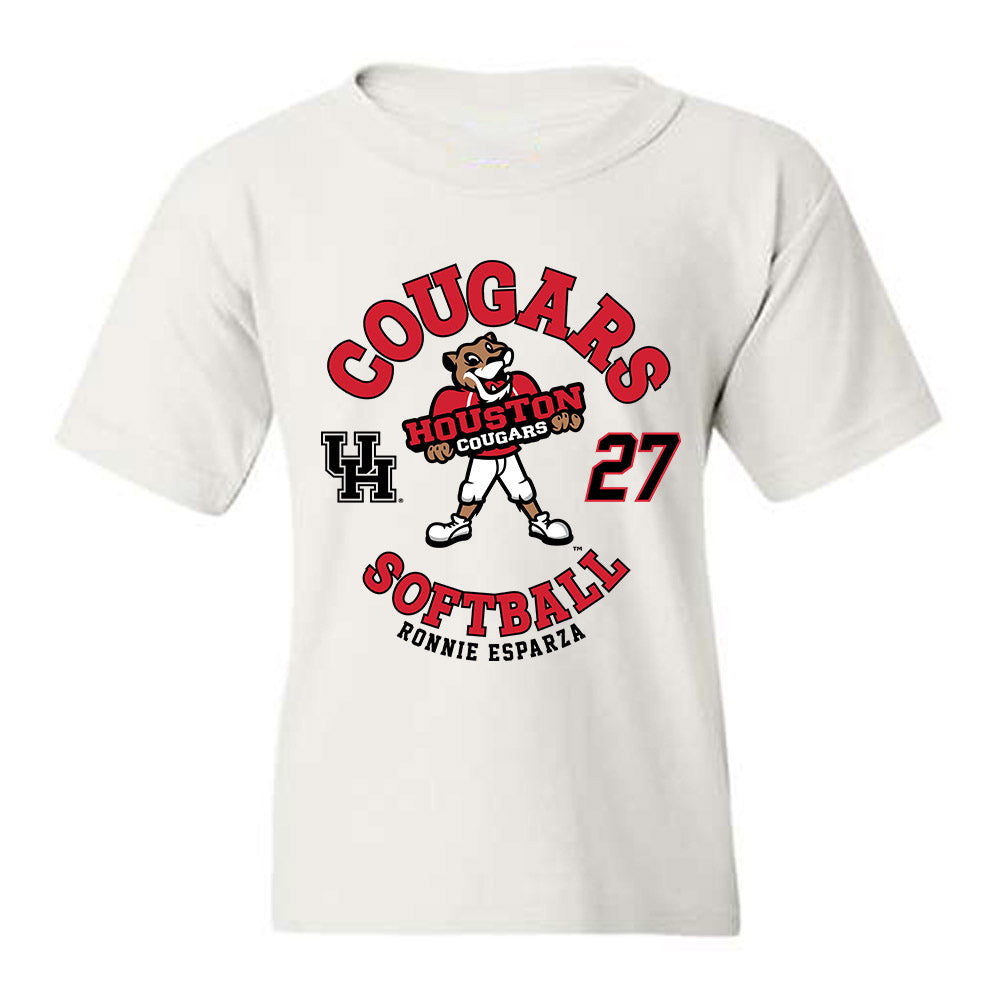 Houston - NCAA Softball : Ronnie Esparza - Fashion Shersey Youth T-Shirt-0