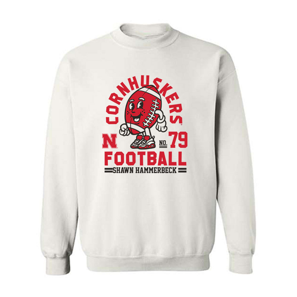 Nebraska - NCAA Football : Shawn Hammerbeck - Fashion Shersey Crewneck Sweatshirt-0