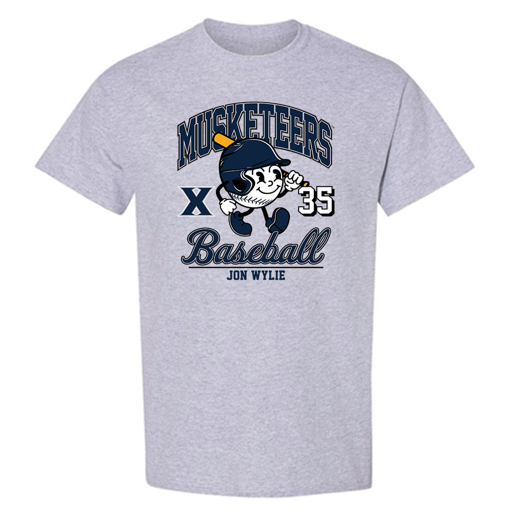 Xavier - NCAA Baseball : Jon Wylie - Fashion Shersey T-Shirt-0