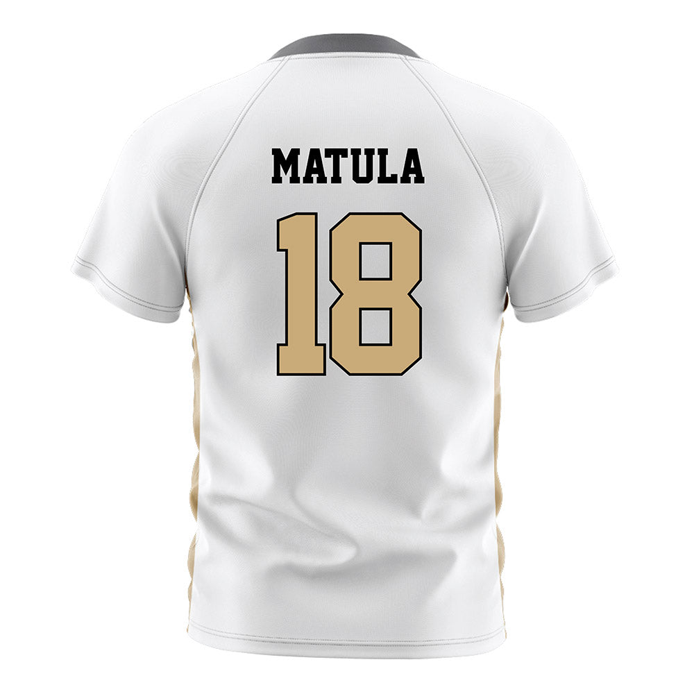 Vanderbilt - NCAA Women's Soccer : Margo Matula - Stripes Soccer Jersey-1