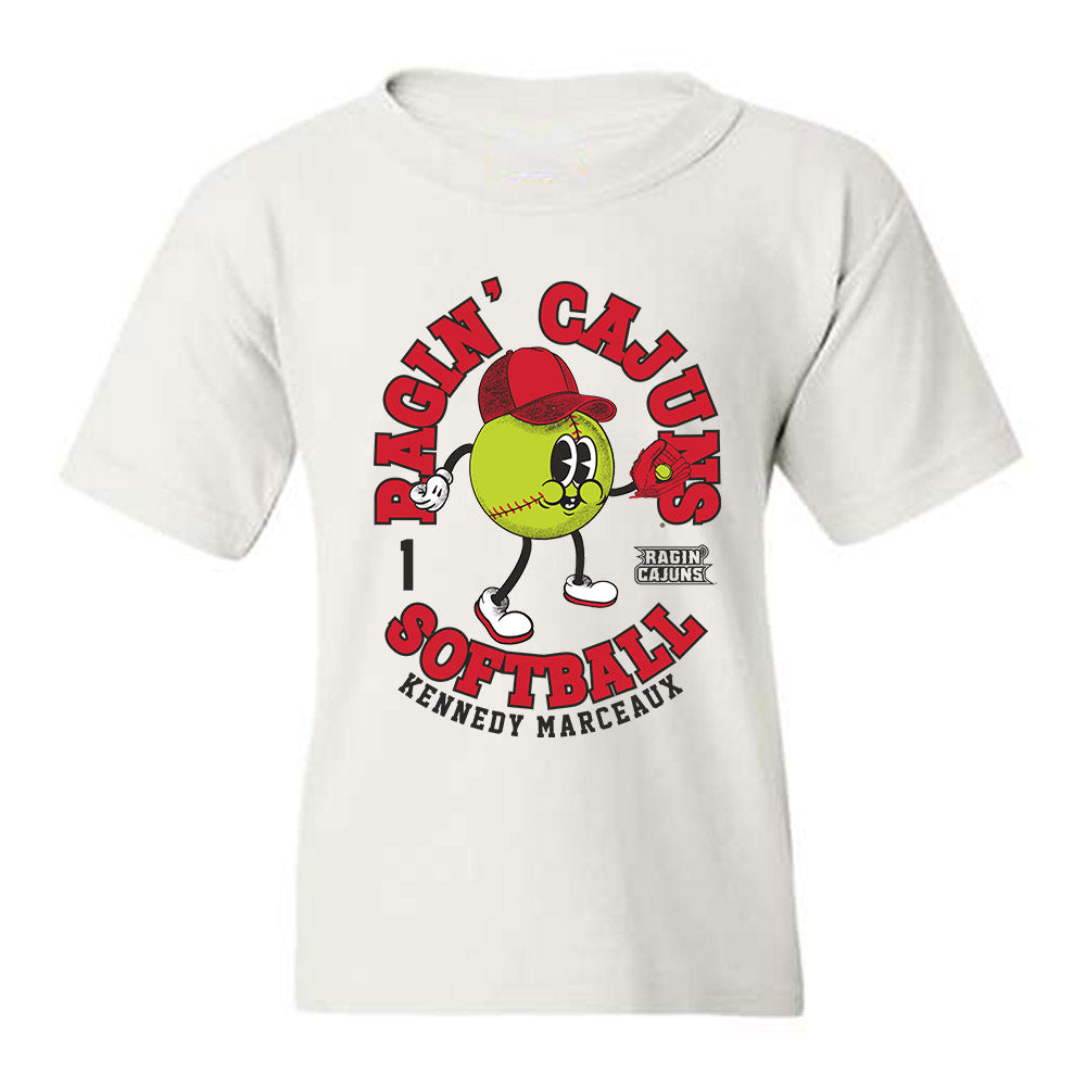 Louisiana - NCAA Softball : Kennedy Marceaux - Fashion Shersey Youth T-Shirt-0