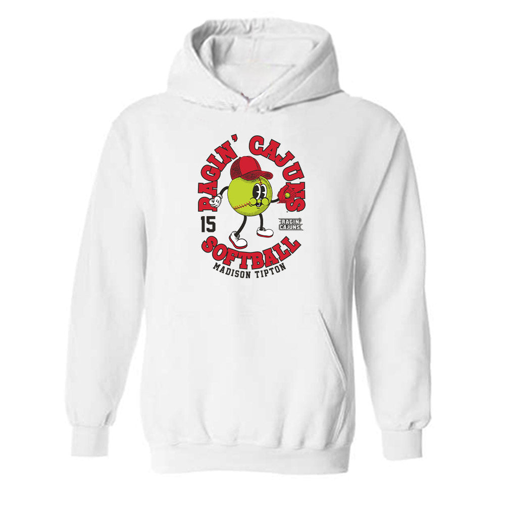 Louisiana - NCAA Softball : Madison Tipton - Fashion Shersey Hooded Sweatshirt-0