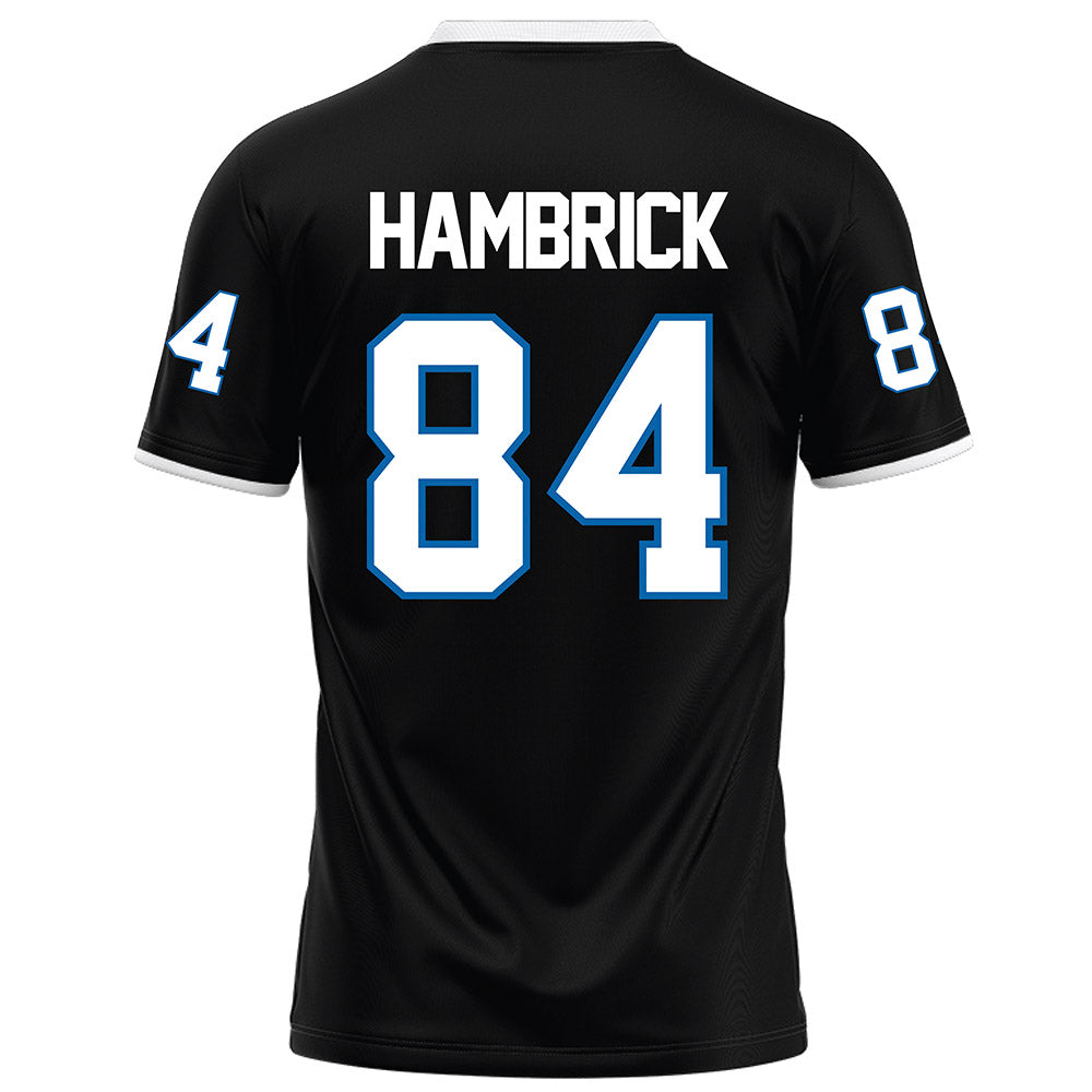 MTSU - NCAA Football : Jadin Hambrick - Black Football Jersey-1