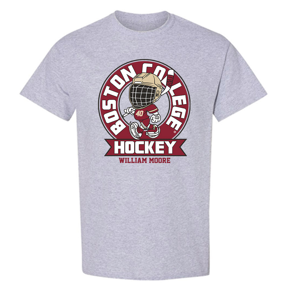 Boston College - NCAA Men's Ice Hockey : William Moore - T-Shirt-0