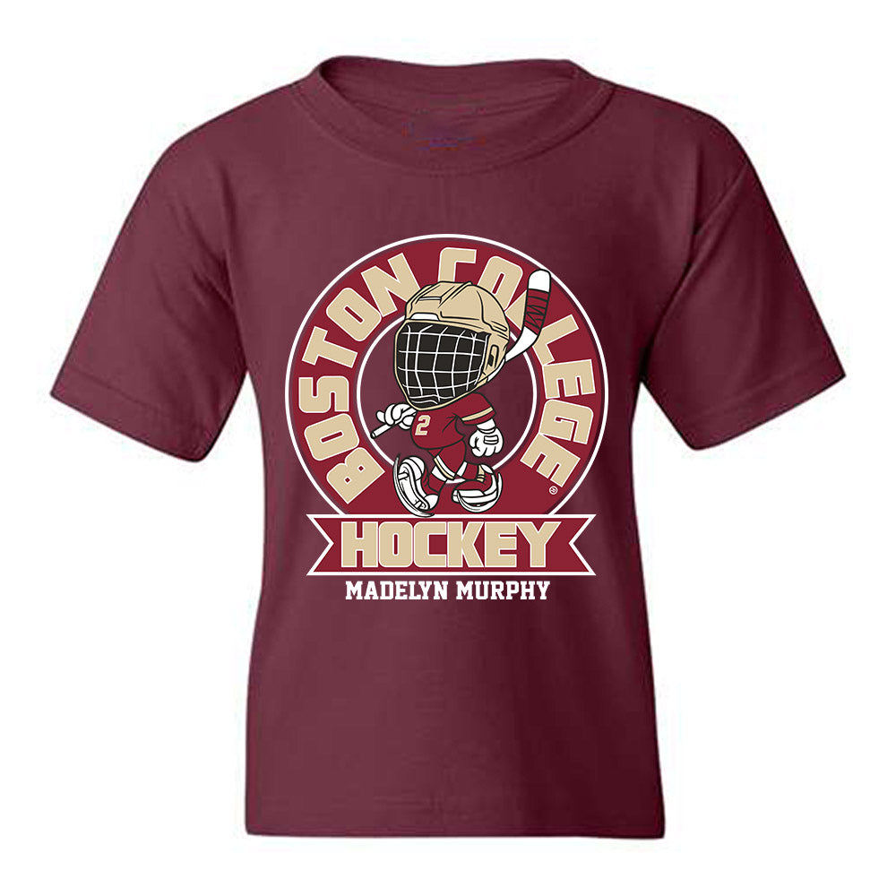 Boston College - NCAA Women's Ice Hockey : Madelyn Murphy - Fashion Shersey Youth T-Shirt-0