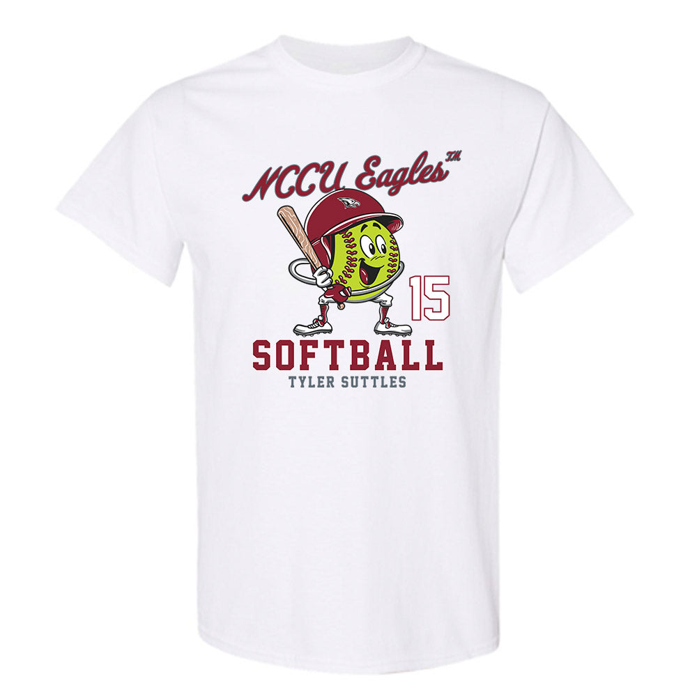 NCCU - NCAA Softball : Tyler Suttles - Fashion Shersey T-Shirt-0