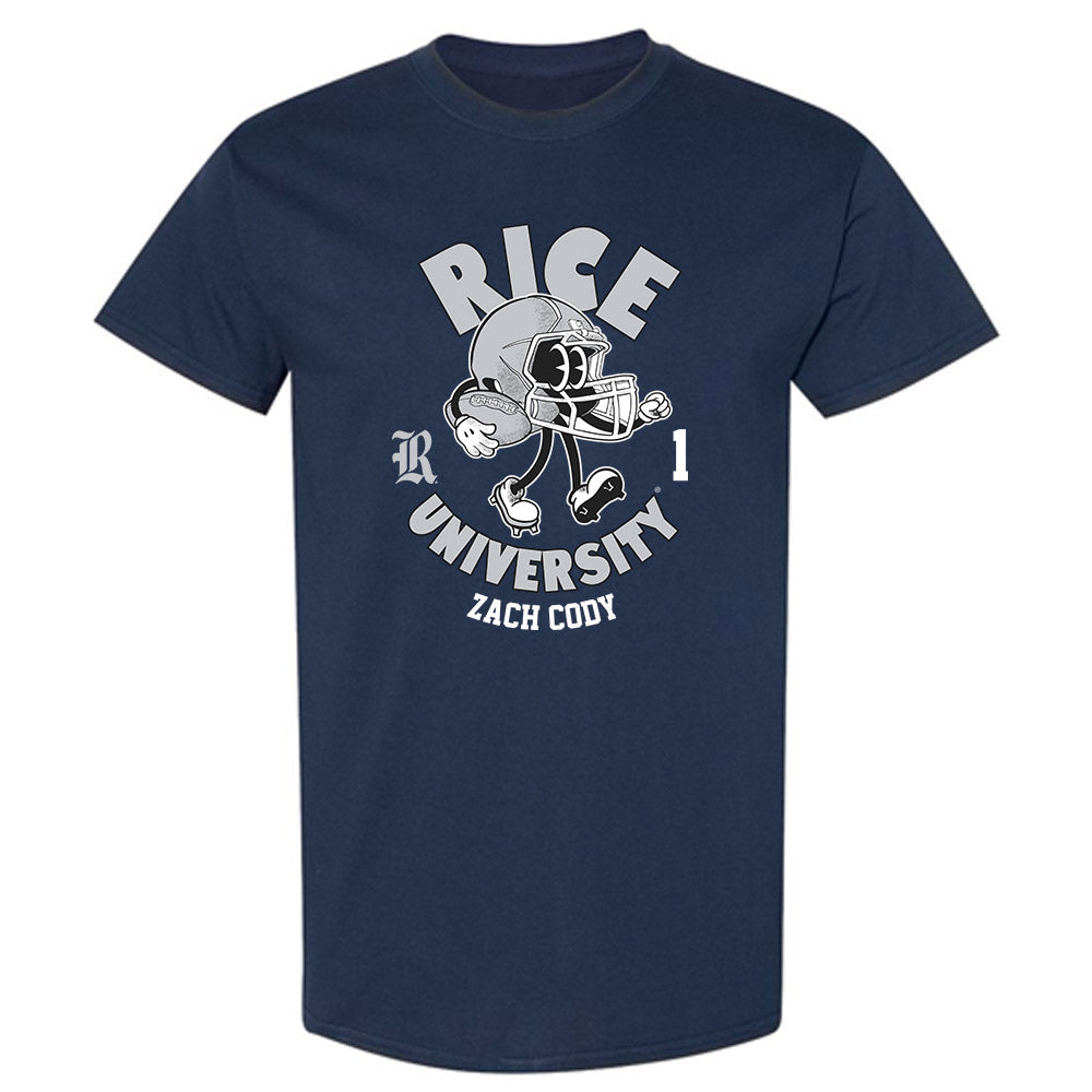 Rice - NCAA Football : Zach Cody - Fashion Shersey T-Shirt-0