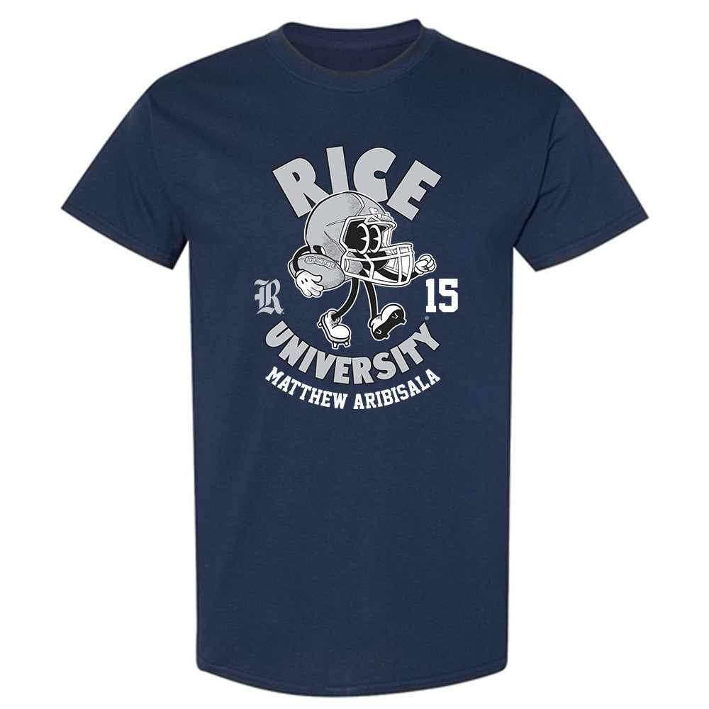 Rice - NCAA Football : Matthew Aribisala - Fashion Shersey T-Shirt-0