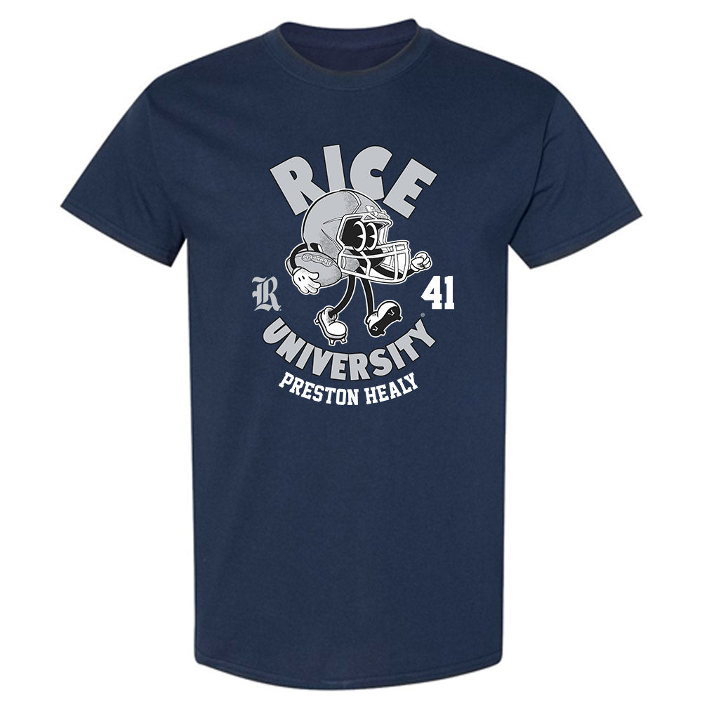 Rice - NCAA Football : Preston Healy - Fashion Shersey T-Shirt-0