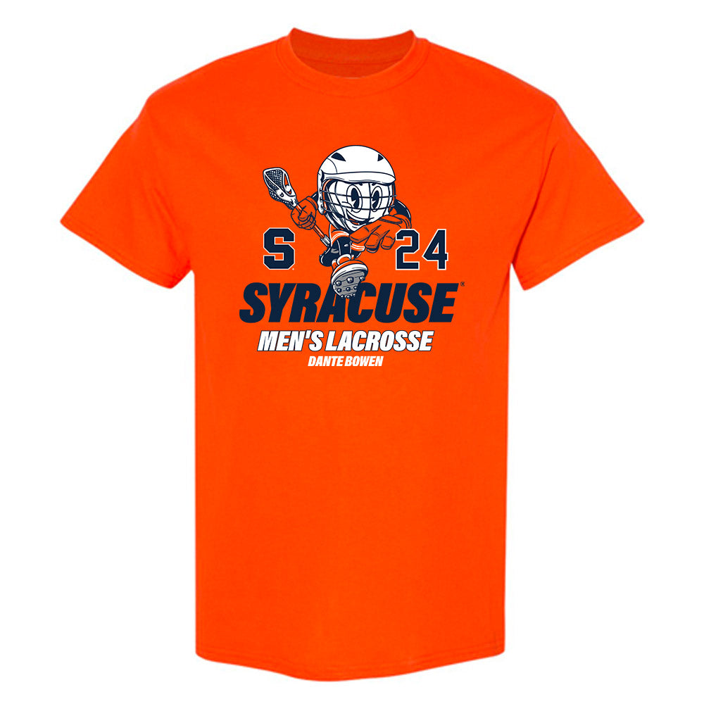 Syracuse - NCAA Men's Lacrosse : Dante Bowen - Fashion Shersey T-Shirt-0