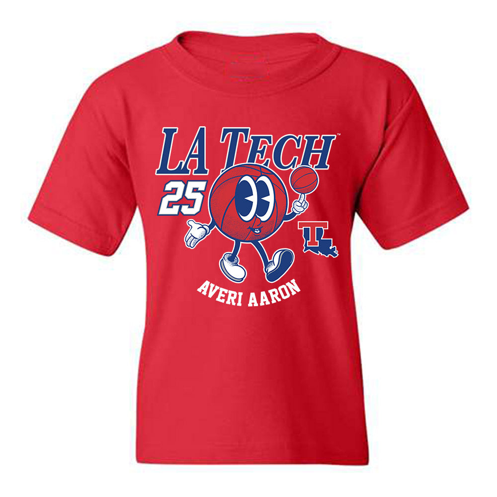 LA Tech - NCAA Women's Basketball : Averi Aaron - Fashion Shersey Youth T-Shirt
