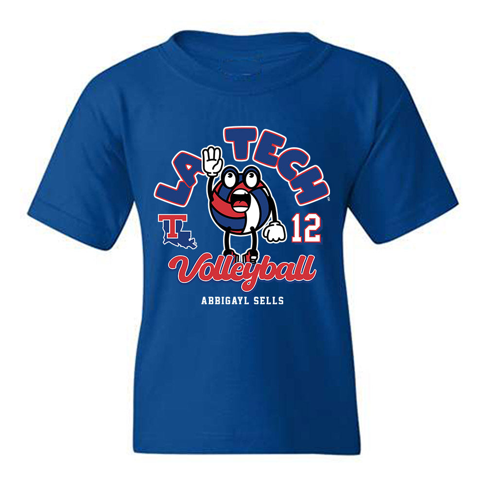 LA Tech - NCAA Women's Volleyball : Abbigayl Sells - Fashion Shersey Youth T-Shirt-0