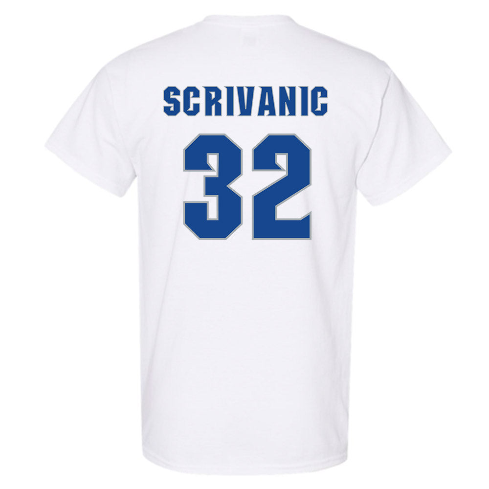 Seton Hall - NCAA Baseball : Frank Scrivanic - Replica Shersey T-Shirt-1