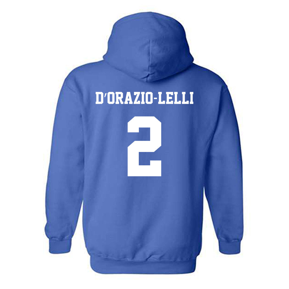 Seton Hall - NCAA Softball : Violet D’Orazio-Lelli - Replica Shersey Hooded Sweatshirt-1