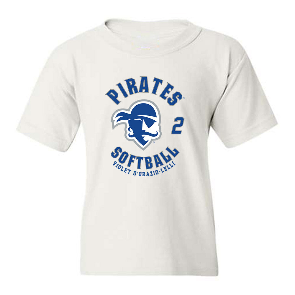 Seton Hall - NCAA Softball : Violet D’Orazio-Lelli - Fashion Shersey Youth T-Shirt-0