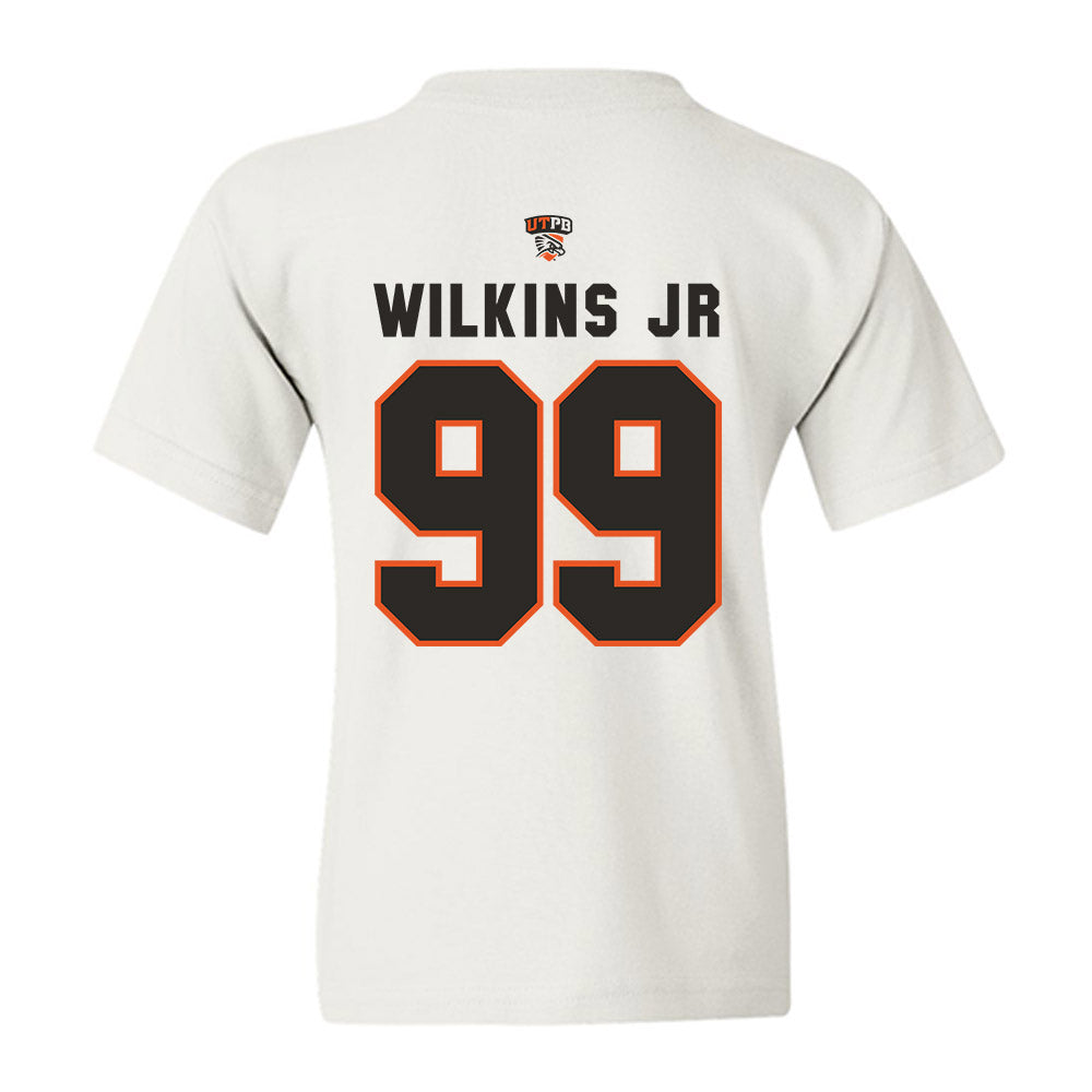 UTPB - NCAA Football : Calvin TANK Wilkins Jr - Replica Shersey Youth T-Shirt-1