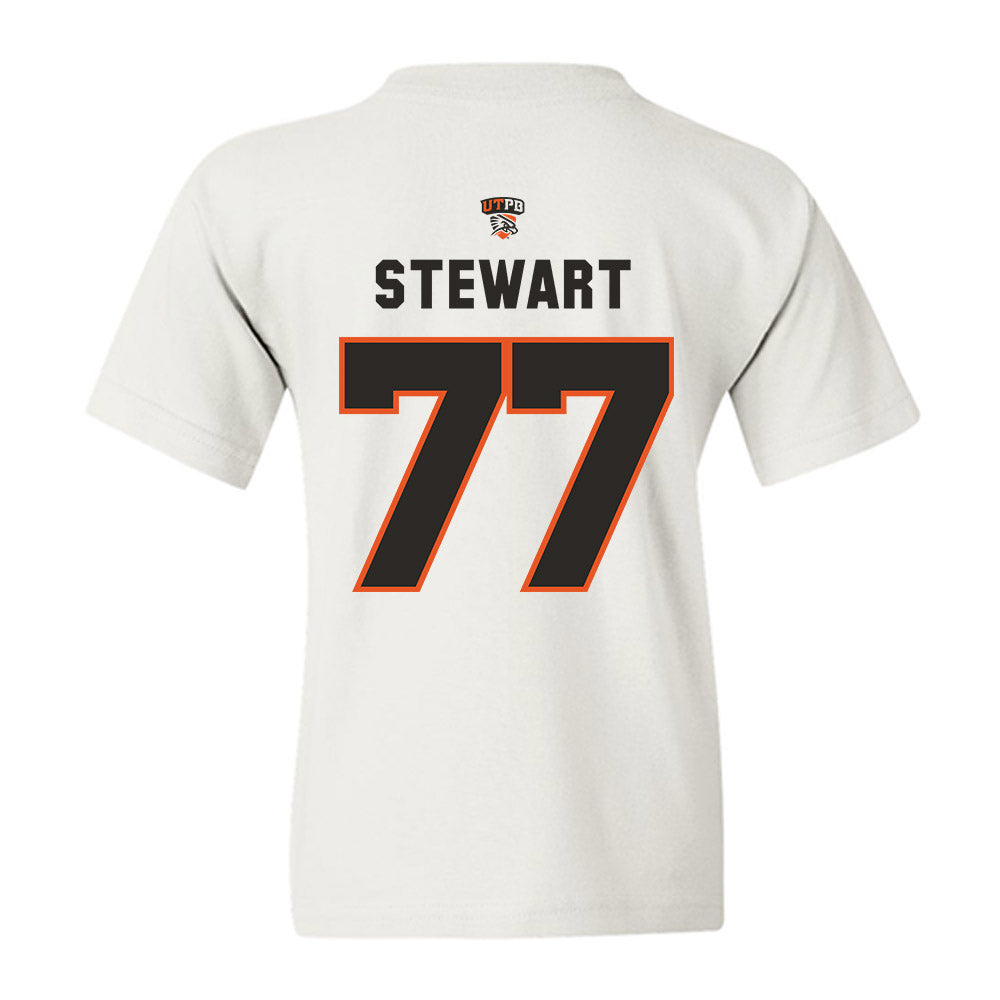 UTPB - NCAA Football : Braylon Stewart - Replica Shersey Youth T-Shirt-1