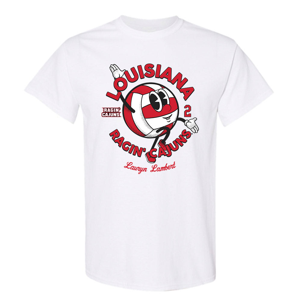 Louisiana - NCAA Women's Volleyball : Lauryn Lambert - Fashion Shersey T-Shirt-0