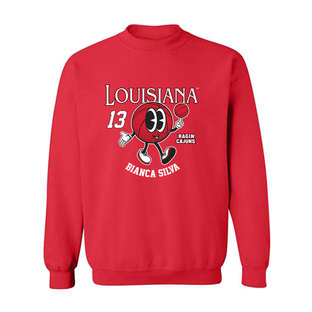 Louisiana - NCAA Women's Basketball : Bianca Silva - Fashion Shersey Crewneck Sweatshirt-0