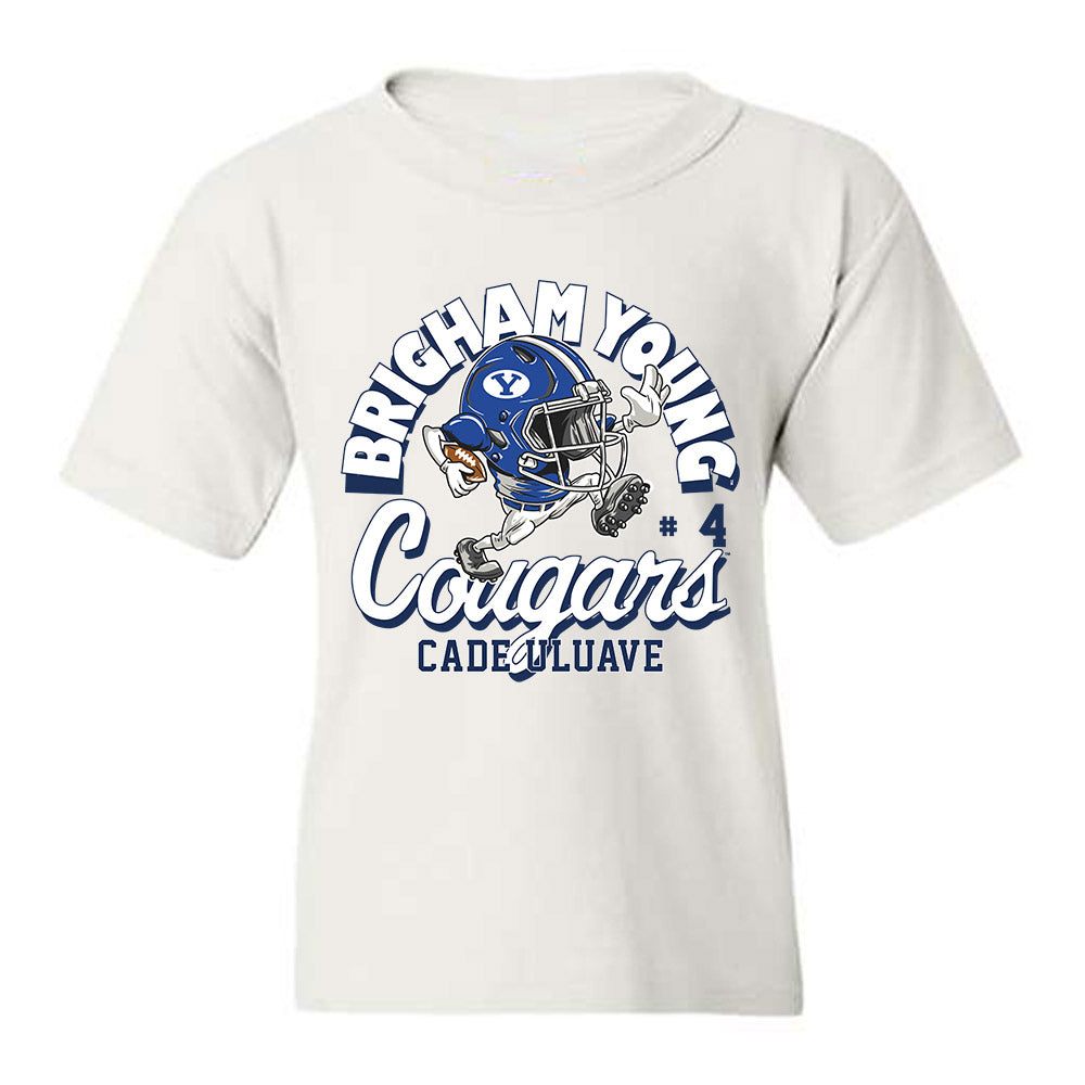 BYU - NCAA Football : Cade Uluave - Youth T-Shirt-0