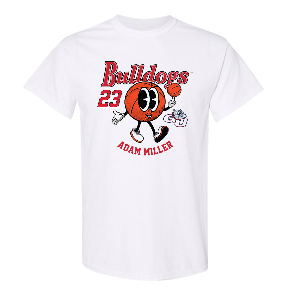 Gonzaga - NCAA Men's Basketball : Adam Miller - Fashion Shersey T-Shirt-0