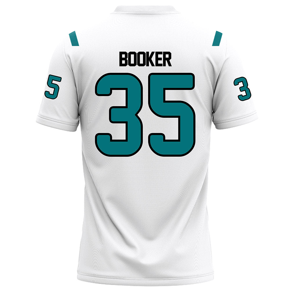 Coastal Carolina - NCAA Football : Xzavier Booker - White Football Jersey-1